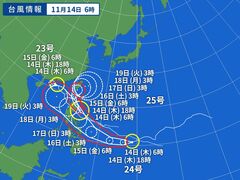 台風画像