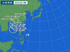 台風画像