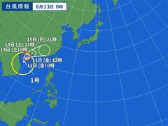 台風画像