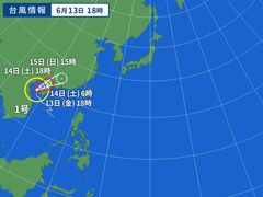 台風画像