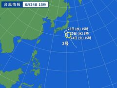 台風画像