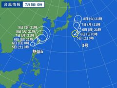 台風画像