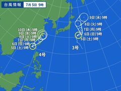 台風画像