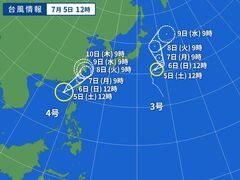 台風画像