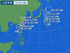 台風画像