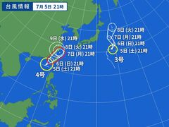 台風画像