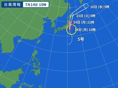 台風画像