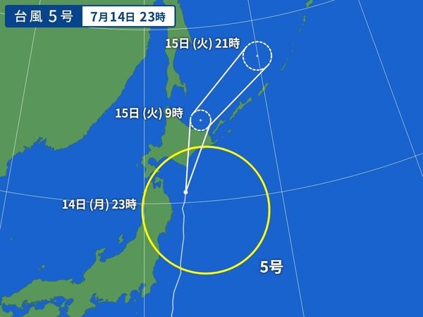 台風画像