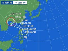 台風画像