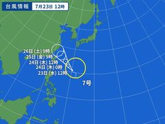 台風画像