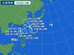 台風画像