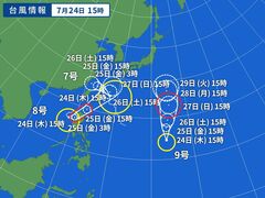 台風画像