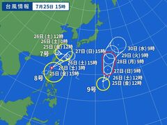 台風画像