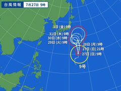 台風画像