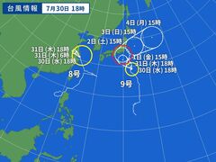 台風画像