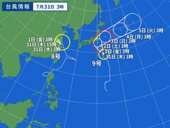 台風画像